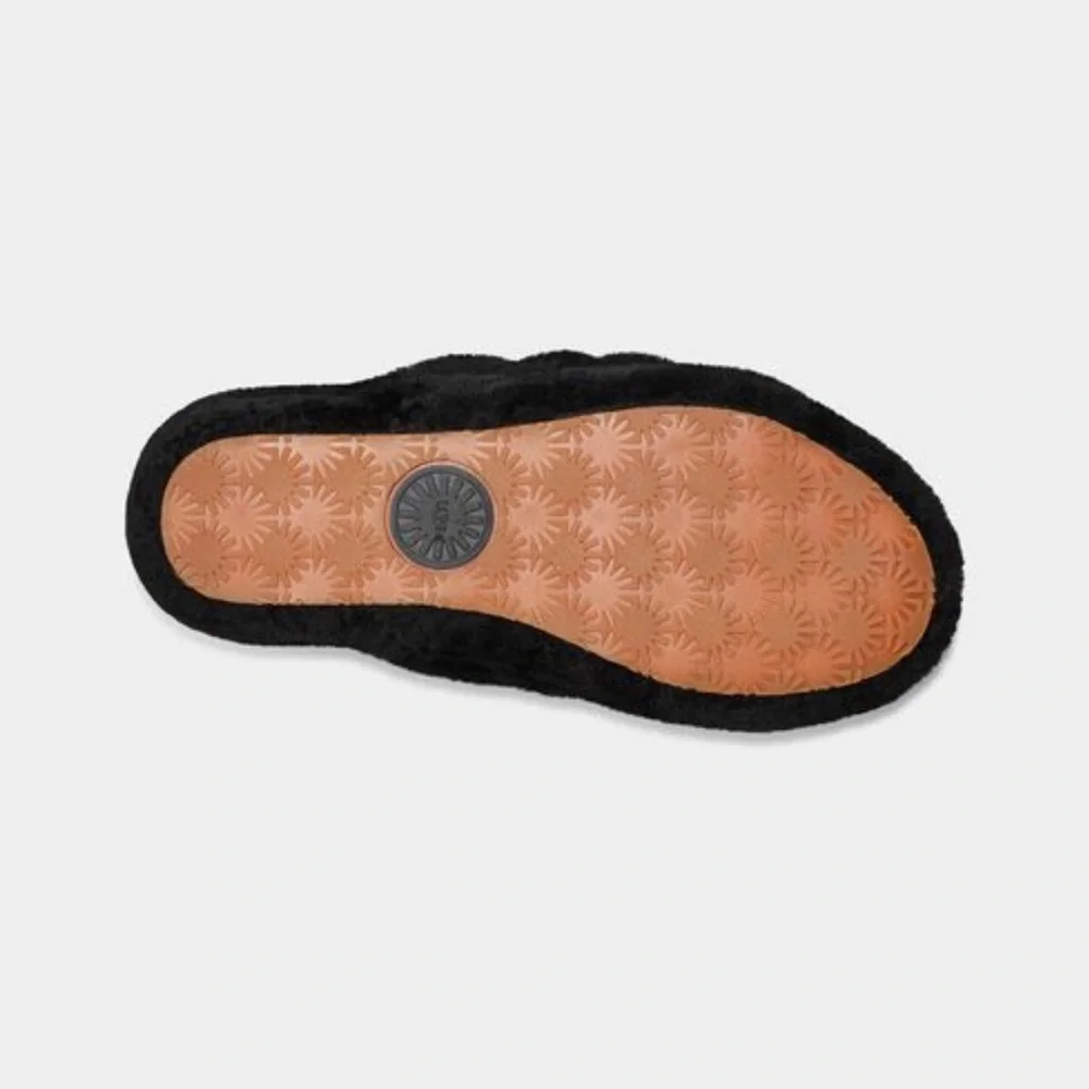 New In Box Women’s UGG “Fluff Yeah Slide” Black - Picture 6 of 6